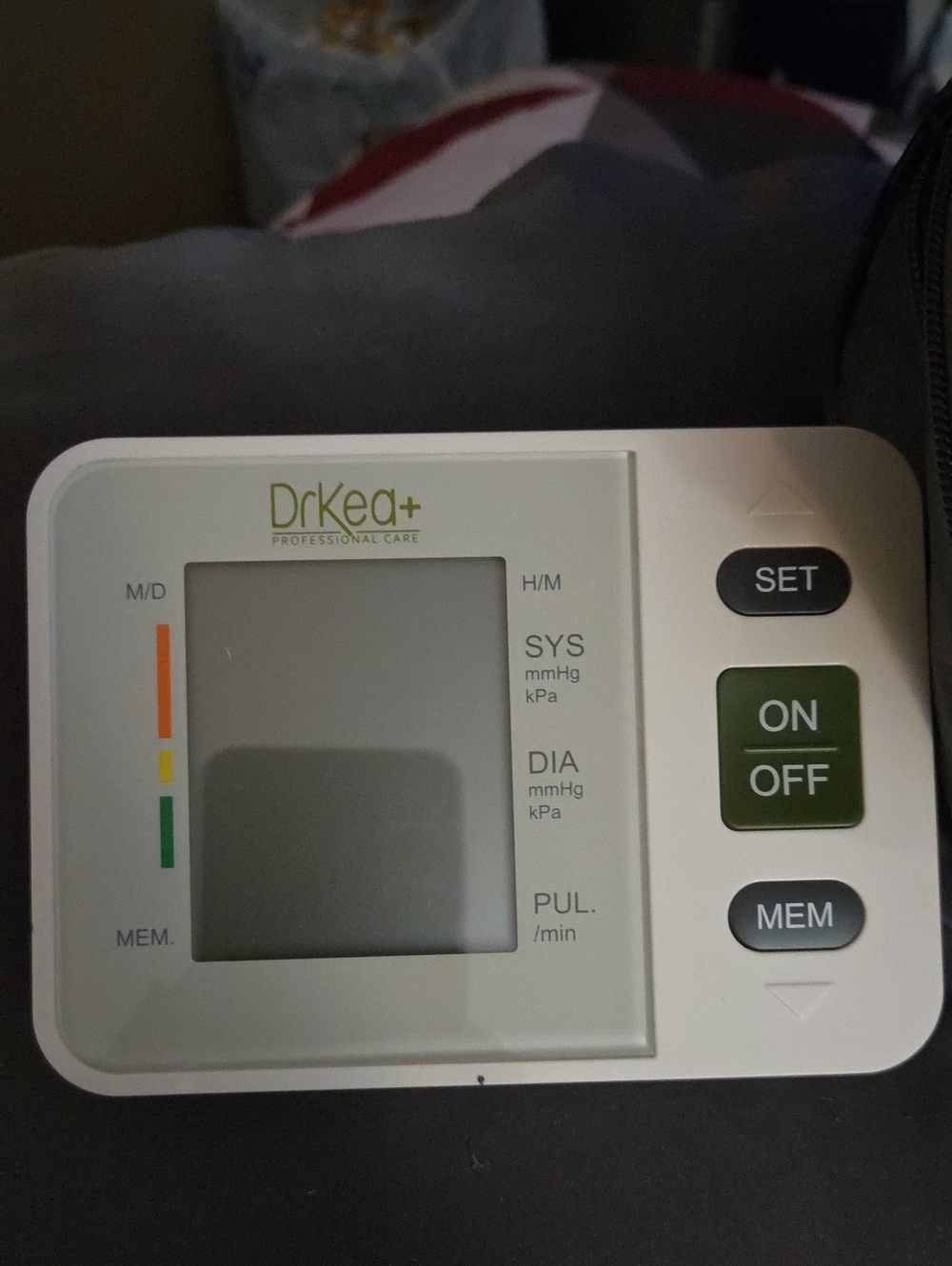 DrKea+ Digital Blood Pressure Monitor - White/Gray